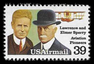 PCBstamps  US C114 39c Lawrence and Elmer Sperry, MNH, (18)