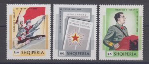 ALBANIA STAMPS 1969 SOCIALIST FIGHT MNH POST