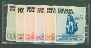 Somalia (Italian Somaliland) #164-169 Unused Single (Complete Set)