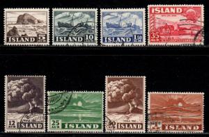 Iceland ~ 8 Different Stamps ~ Used, MX cond ~ cv 2.40