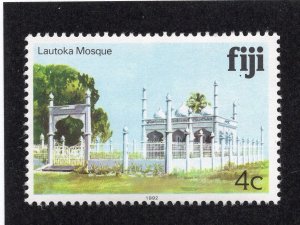 Fiji 1992 4c Mosque, Scott 411Bk MNH, value = $3.75