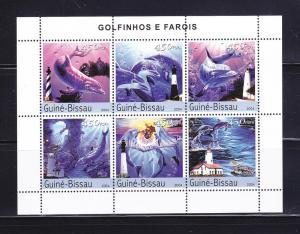 Guinea-Bissau NSL MNH Whales (C)