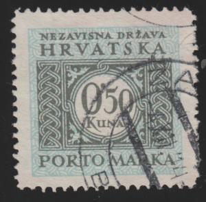 Croatia J11 Postal Due Stamp 1943