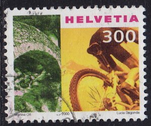 Switzerland - 2000 - Scott #1091 - used - Sport Cycling