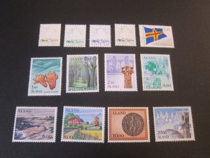 Finland Aland 1984 Sc 2-4,6-7,11,14-5,17-20,22 MNH