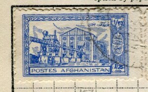 AFGHANISTAN; 1930s early pictorial issue fine used 1/25. value