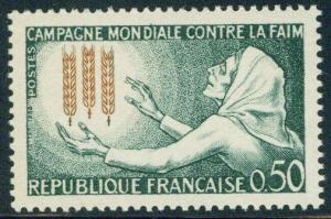 FRANCE Scott 1056 FAO Freedom from Hunger 1963 MNH** stamp