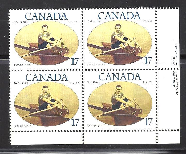 Canada PLATE BLOCK SCOTT 862 VF MINT NH (BS9848)