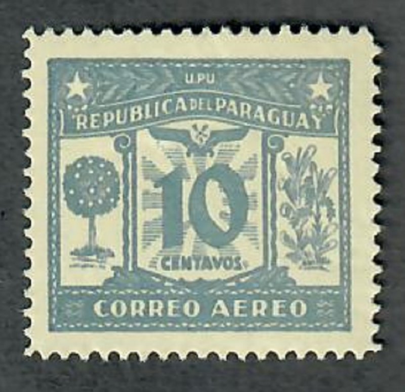 Paraguay C63 Mint Lightly Hinged single