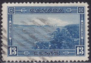 Canada 242 KGVI Pictorial, Halifax Harbour 1938