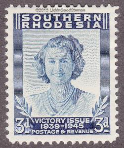 Southern Rhodesia 69 Victory Issue 1947