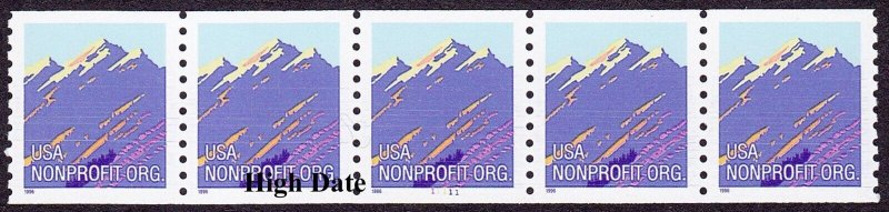 PNC5 5c Mountain WA 11111 US 2903 MNH F-VF LW Dead Normal