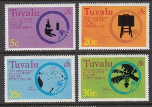 Tuvalu 46-49 MNH VF