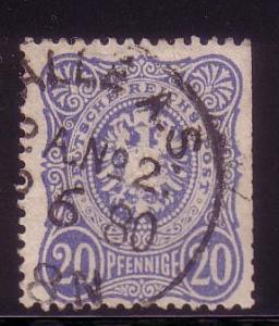 * Germany Sc. # 32 used Pfennig With E  3