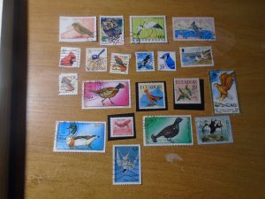 Birds  #  3   used / MNH