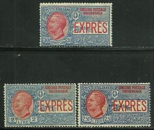 Italy #E6-8, Mint hinge  =