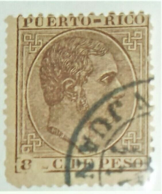 STAMPS USED PUERTO RICO  SCOTT #74 - High CV