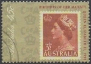 Australia 1992 SG1352 45c QEII Birthday FU