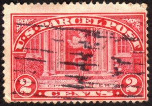 1913, US 2c, Parcel Post, Used, Sc Q2