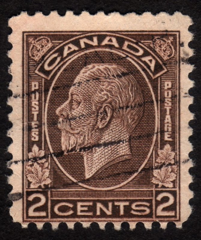 1932 Canada, 2c Used, King George V, Sc 196