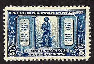 619 Mint,OG,LH... SCV $7.50... Nice!!