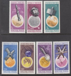 Hungary C253-C259 Space MNH VF