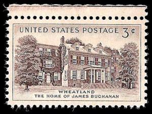 # 1081 MINT NEVER HINGED WHEATLAND TEMP