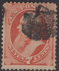 SC #138. Fine used. Warm rich color. Black cork cancellation.  CV: $525