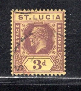 ST. LUCIA SC# 84 FVF/U