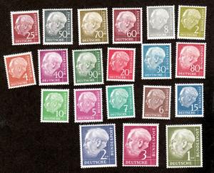 Germany # 702-721 Mint NH!
