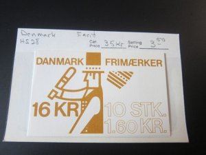 Denmark 1981 Sc 680 Booklet MNH