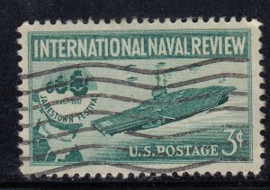 United States 1957 SC# 1091 3c Naval Review Jamestown Festival Used