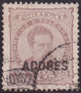 Azores 1882 Sc 41 used