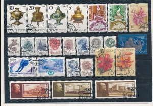 D397425 Russia Nice selection of VFU Used stamps