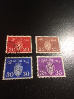 Norway sc O37-O40 u