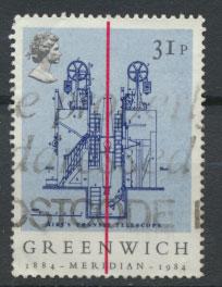 Great Britain SG 1257 - Used - Greenwich Meridian