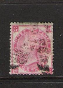 GREAT BRITAIN 49 VFU W25 PLATE 5 CV$45 Q313