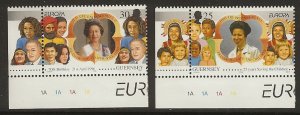 Guernsey 1996 Europa Set mnh sc 564 - 565