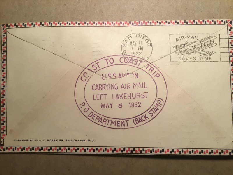 Zeppelin Mail - USS Akron