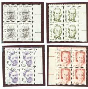 United States #1845-1848 Mint (NH) Plate Block