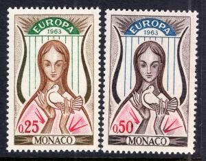 Monaco 551-552 Europa MNH VF