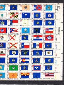 1633-1682 State Flags, MNH sheet/50 LR (#36782+)