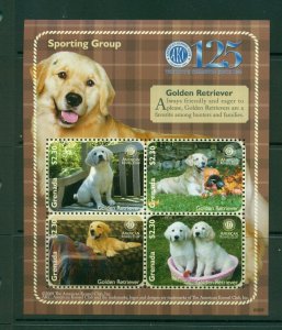 Grenada #3728 (2009 Kennel Club Dog sheet of four) VFMNH CV $7.25