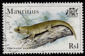 Mauritius #855 Geckos Used CV$0.50