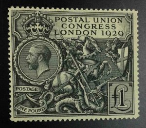 MOMEN: GREAT BRITAIN SG #438 1929 MINT OG VLH £750 LOT #62841