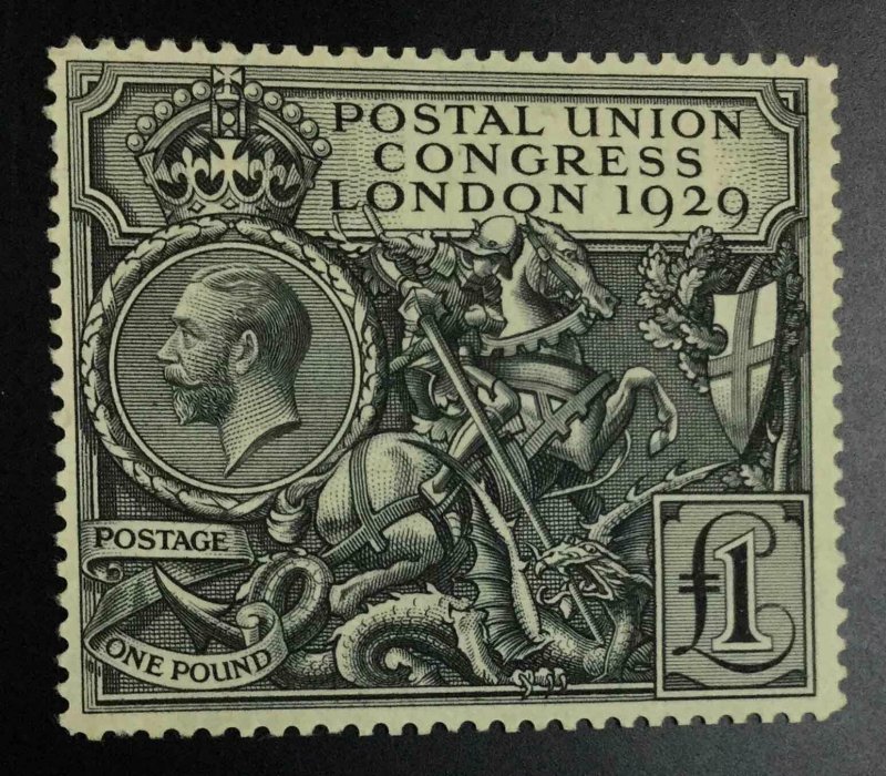 MOMEN: GREAT BRITAIN SG #438 1929 MINT OG VLH £750 LOT #62841