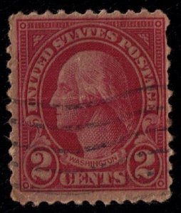 US SCOTT #634 USED Lake Shade VF