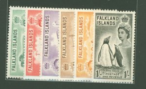 Falkland Islands #122-127  Single (Complete Set)