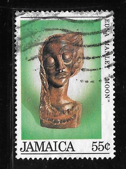 Jamaica 589: 55c Moon, by Manley, used, VF