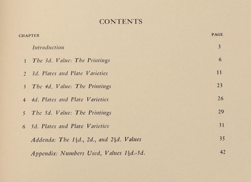 LITERATURE Victoria 1901-12 Issue, the 3d, 4d & 5d values by J R Purves.